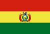 Country flag of Bolivia