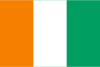 Country flag of Cote d'Ivoire