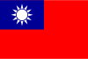 Country flag of Taiwan