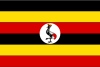 Country flag of Uganda