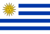 Country flag of Uruguay